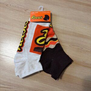 NEW Reese's Ankle Socks, 2 pack
